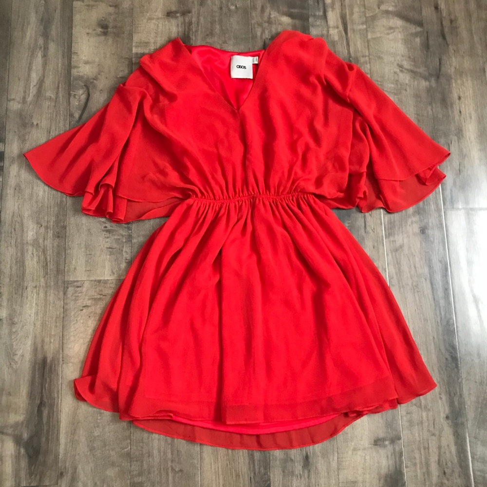 ASOS chiffon like dress size 4